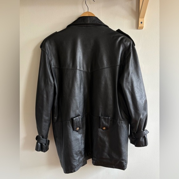 Vintage Mode Tripoli 100% Leather Jacket – Size M - Picture 4 of 7